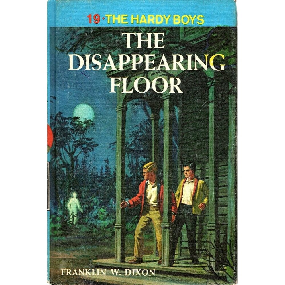 The Hardy Boys Mystery 19 The Disappearing Floor Vintage 1964 Hardcover Book